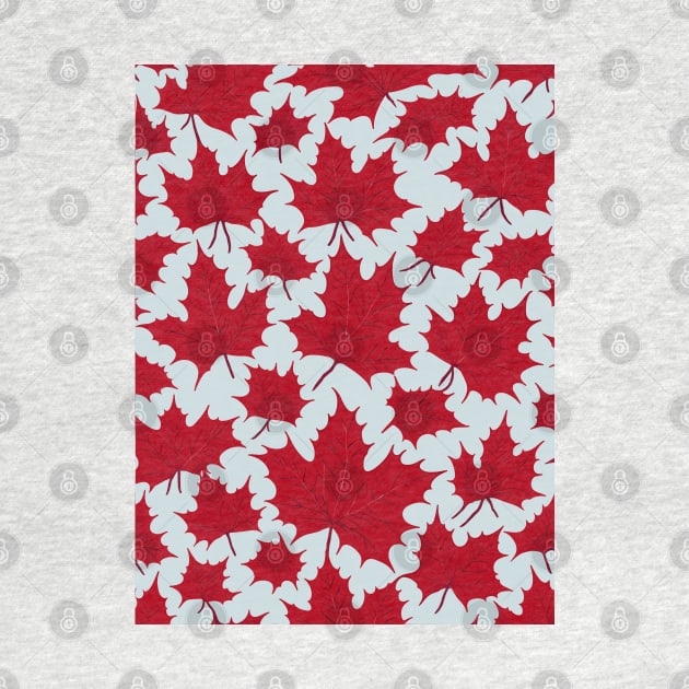 Maple leaves Pattern by DewaJassin